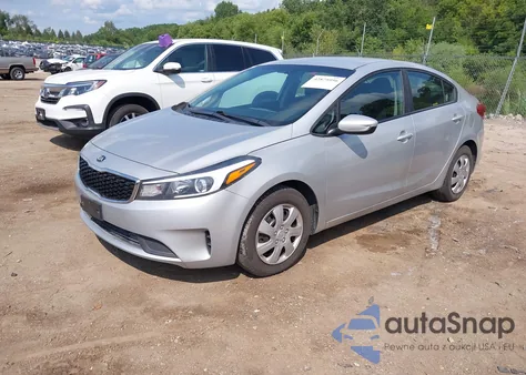 2018 Kia Forte Lx из США, поврежденный, VIN 3KPFK4A73JE188898